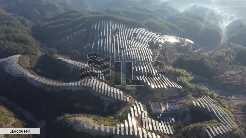 Aerial Photovoltaic Panels