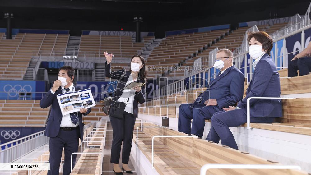 IOC Vice President Coates in Tokyo