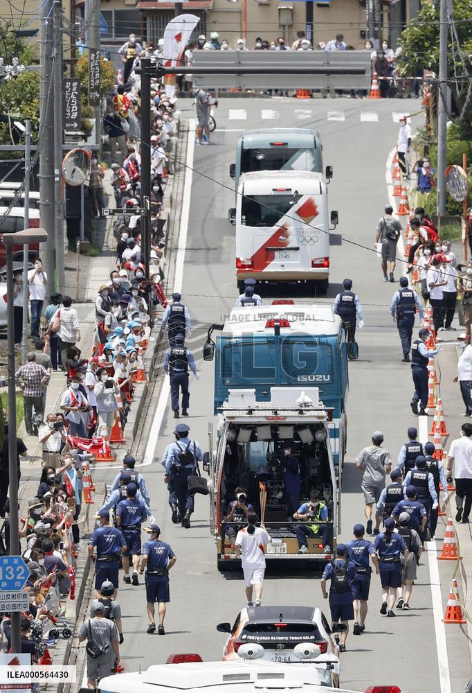 Tokyo Olympic torch relay