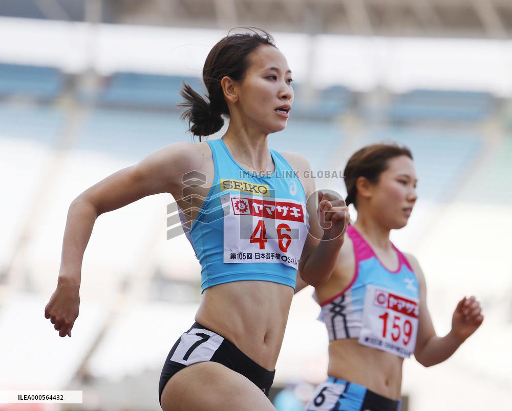 Athletics: Japanese c'ships, Olympic qualifying meet