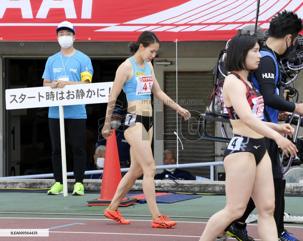 Athletics: Japanese c'ships, Olympic qualifying meet
