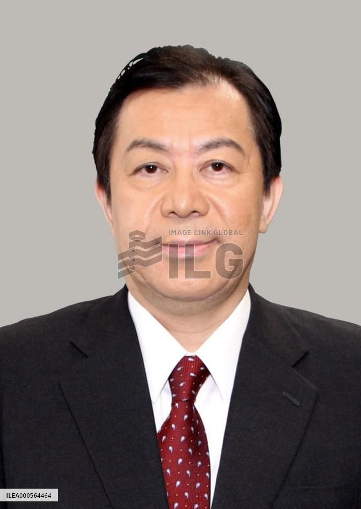 Japan's new public safety chief Tanahashi