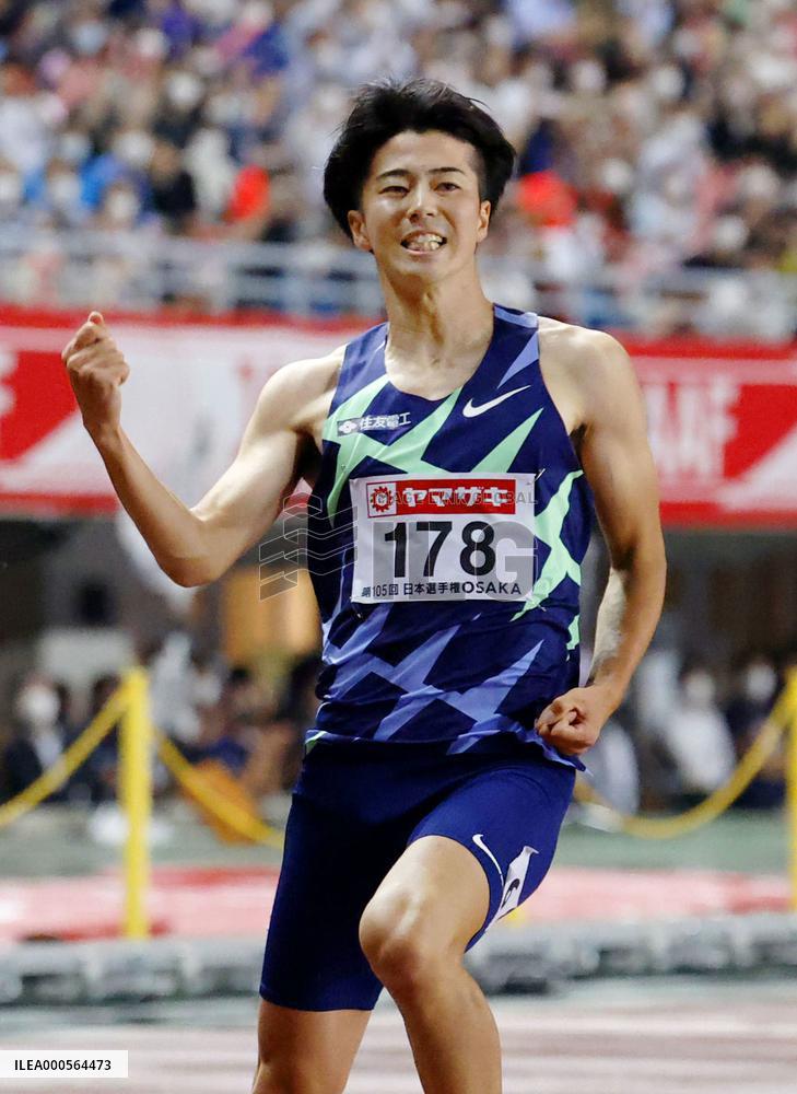 Athletics: Japanese c'ships, Olympic qualifying meet