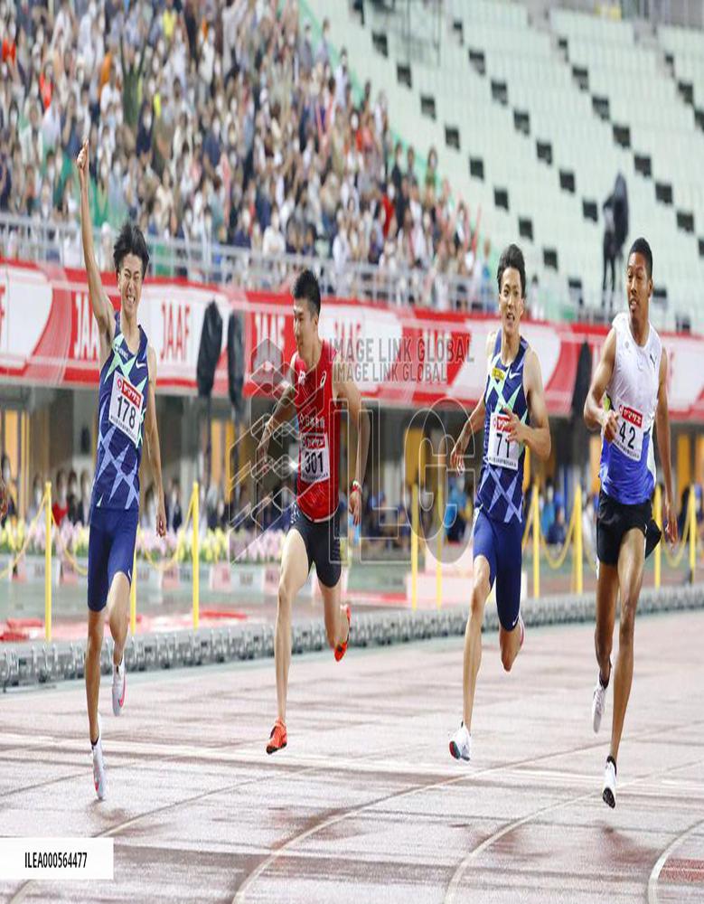 Athletics: Japanese c'ships, Olympic qualifying meet