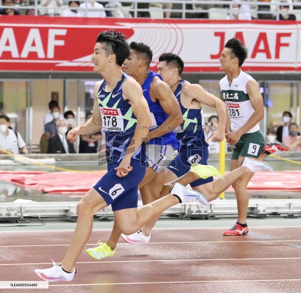 Athletics: Japanese c'ships, Olympic qualifying meet