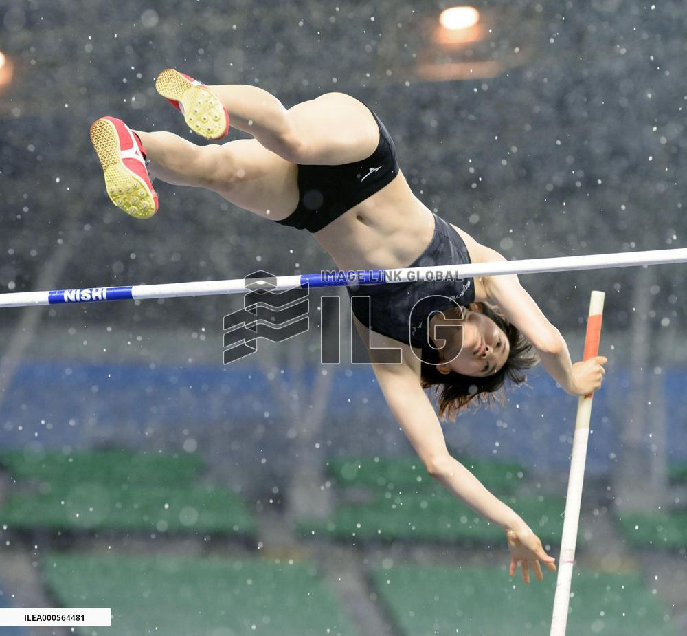 Athletics: Japanese c'ships, Olympic qualifying meet