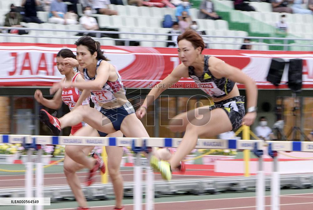 Athletics: Japanese c'ships, Olympic qualifying meet
