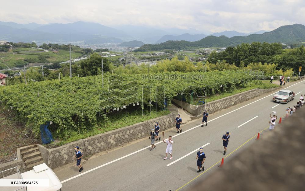 Tokyo Olympic torch relay
