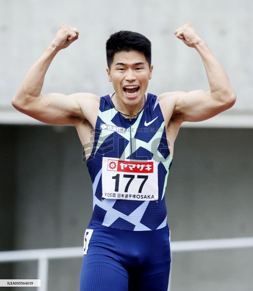 Athletics: Japanese c'ships, Olympic qualifying meet