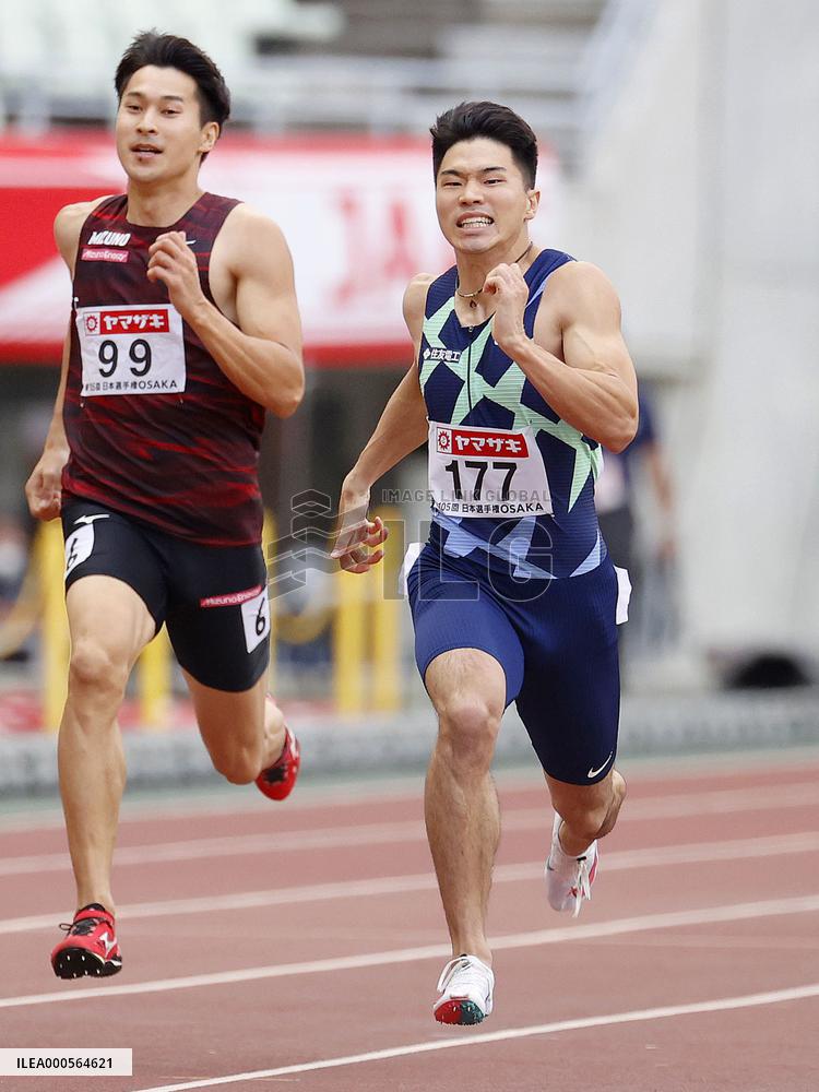 Athletics: Japanese c'ships, Olympic qualifying meet