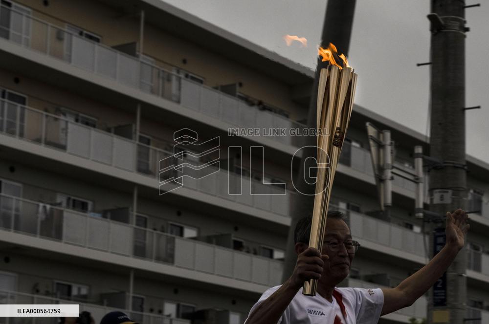 Tokyo Olympic torch relay