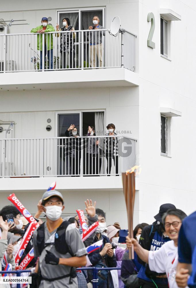Tokyo Olympic torch relay