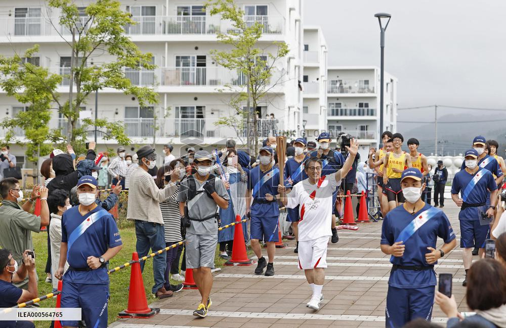 Tokyo Olympic torch relay