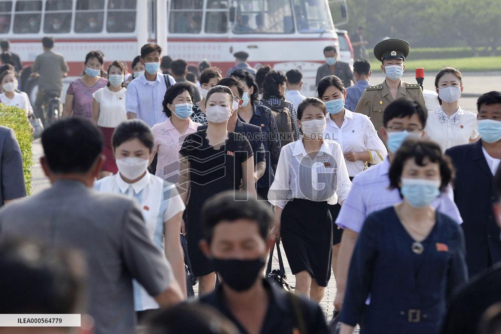 Scenes in Pyongyang