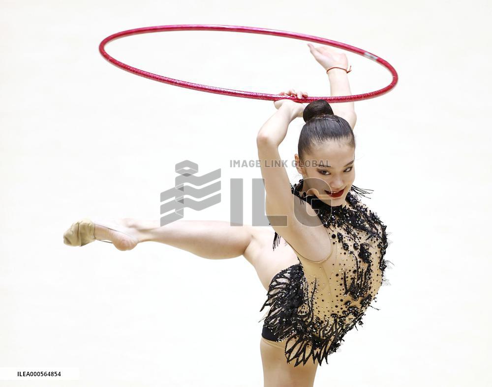 Rhythmic gymnastics: Olympic qualifier in Japan