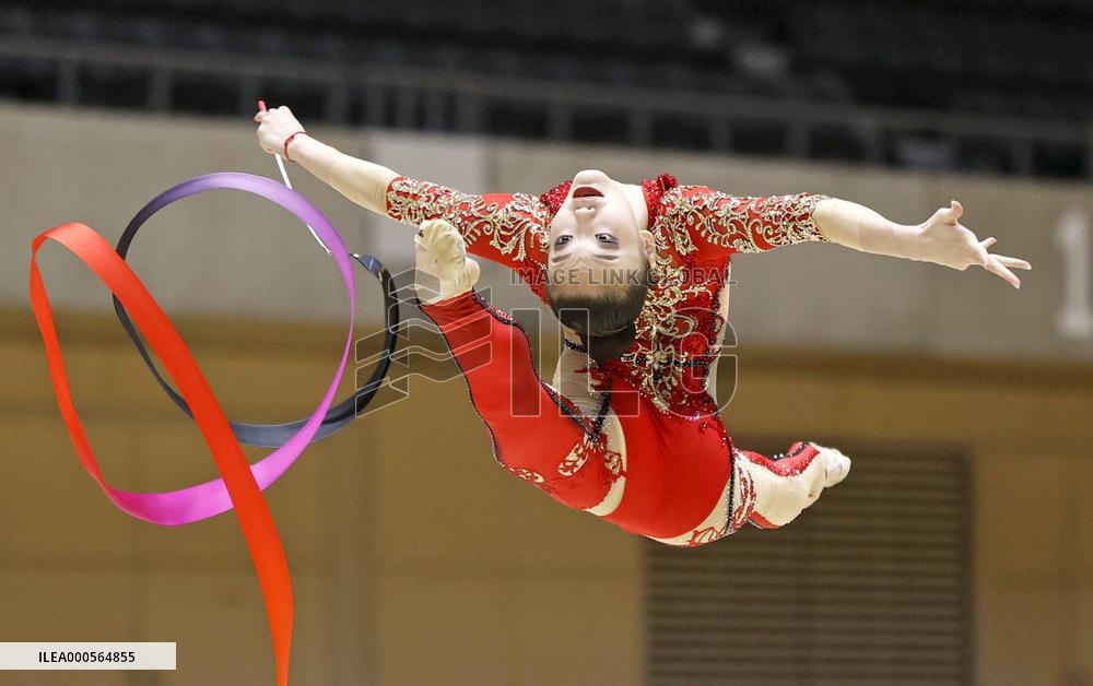 Rhythmic gymnastics: Olympic qualifier in Japan