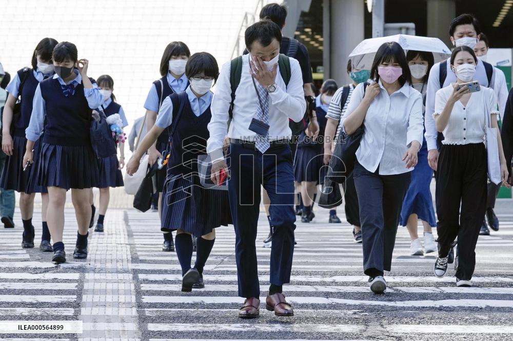 Scene in Nagoya after COVID-19 state of emergency