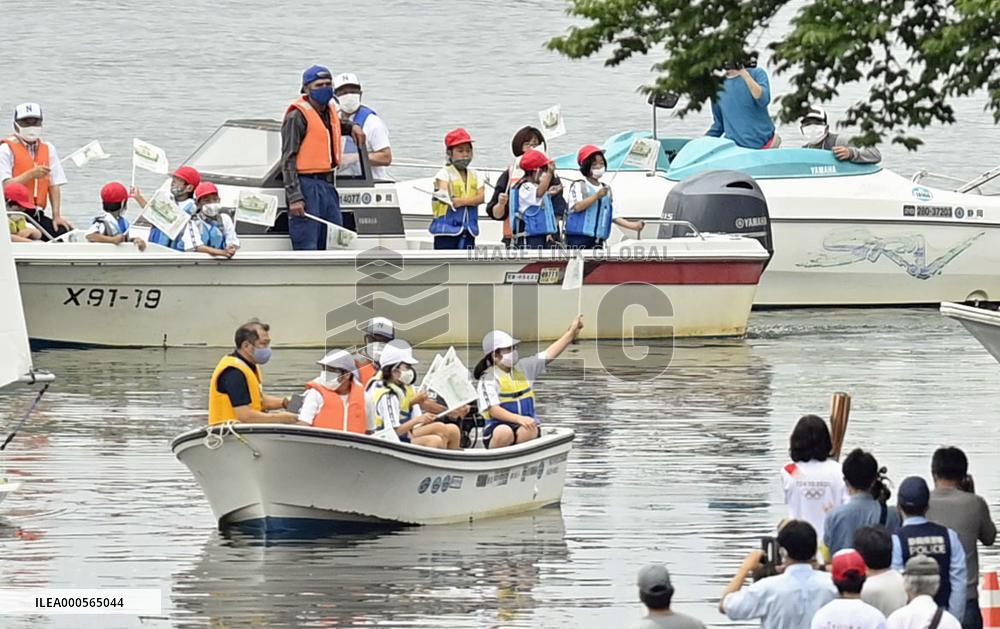 Tokyo Olympic torch relay