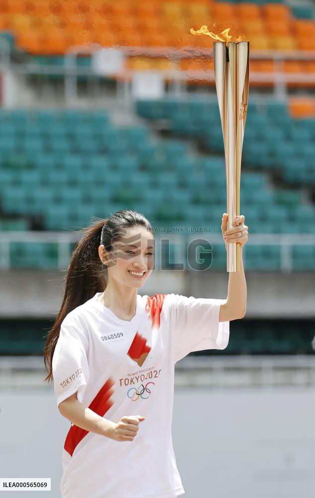Tokyo Olympic torch relay