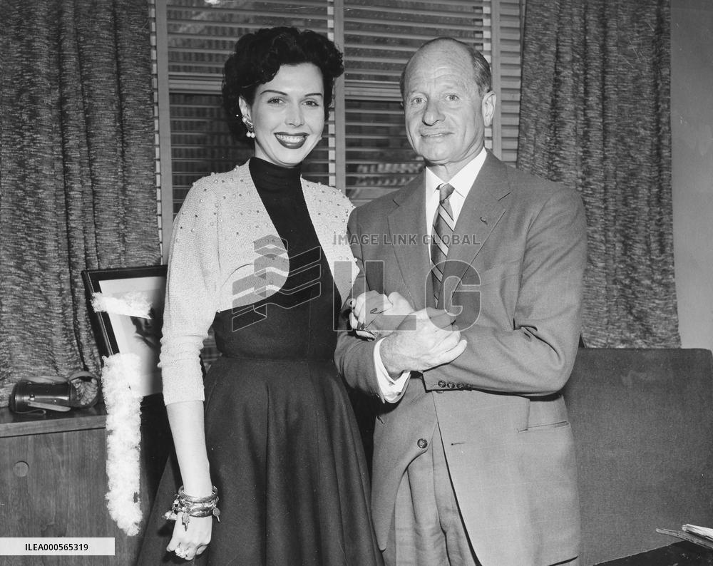 Actress and dancer ANN MILLER wit