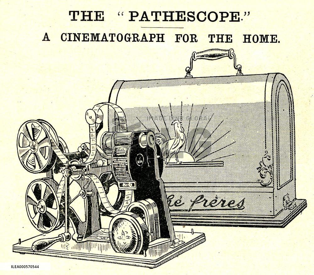 PATHESCOPE PROJECTOR for 28MM FILM meant for home use