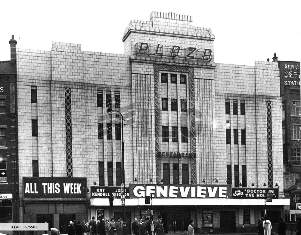 PLAZA CINEMA, STOCKPORT Showing 'Genevieve' and 'Doctor in t