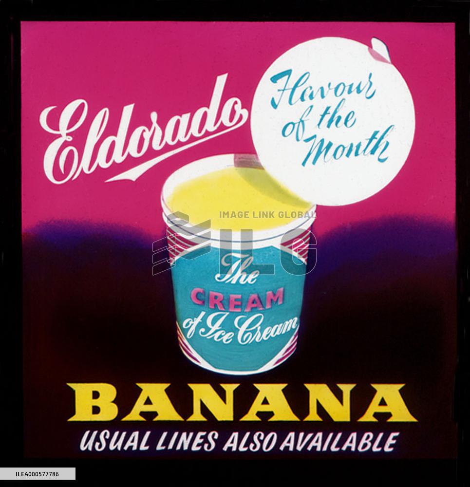 ELDORADO ICE CREAM ADVERT c. 1950s