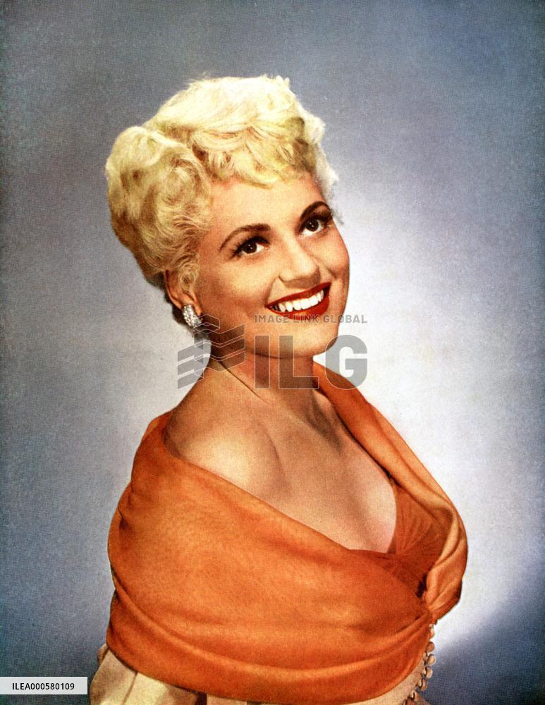 JUDY HOLLIDAY  American actress