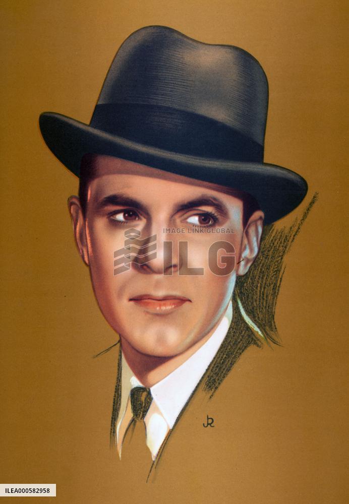 A portrait of British actor JOHN LODGE