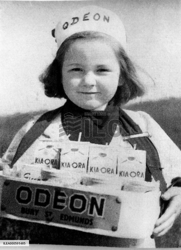 CHILD USHERETTE from the 1950s