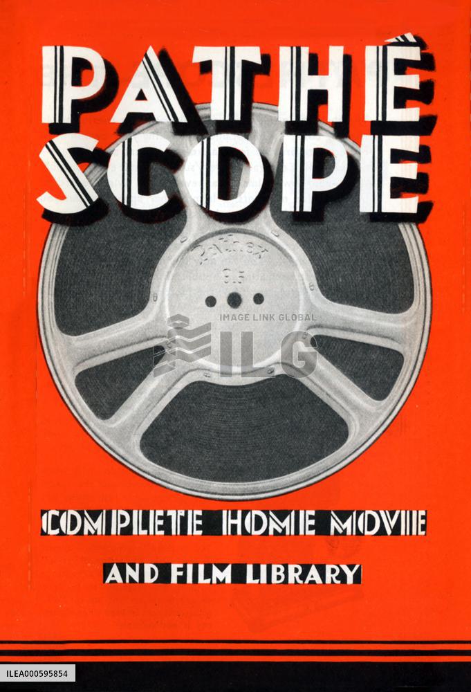 PATHESCOPE HOME MOVIE FILM LIBRARY ADVERTISEMENT