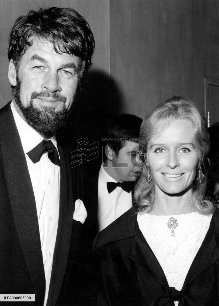 BILL TRAVERS and VIRGINIA MCKENNA  The couple, who were marr