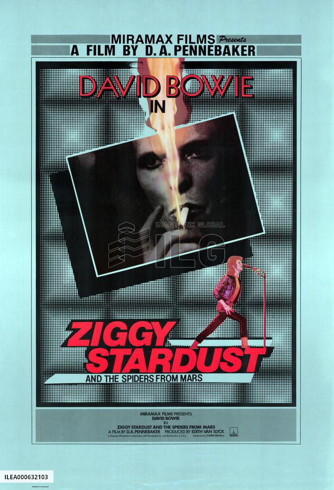 Ziggy Stardust and the Spiders from Mars film poster  (1973)