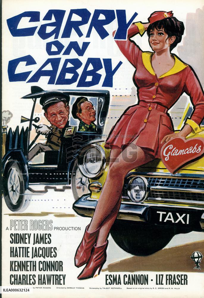Carry on Cabby film poster(1963)