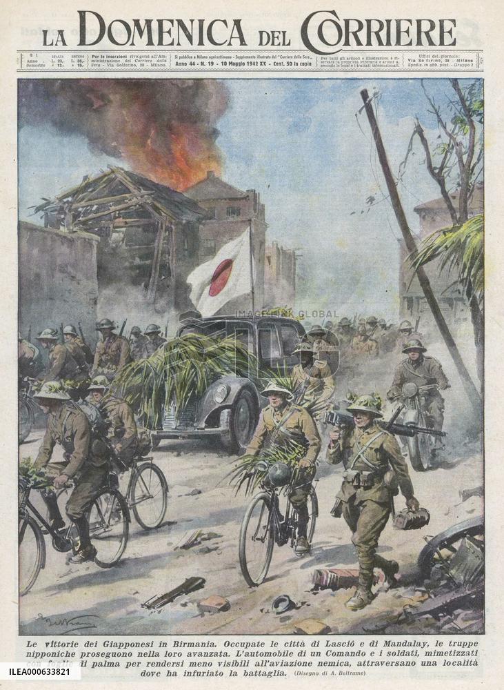 MANDALAY FALLS TO JAPAN