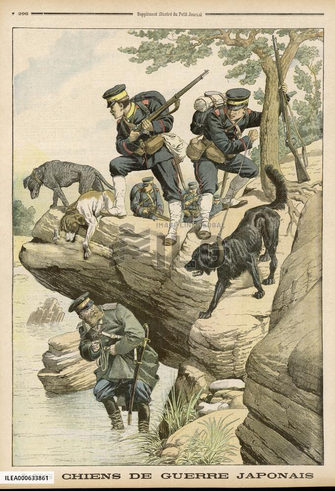 JAP DOGS HUNT RUSSIANS