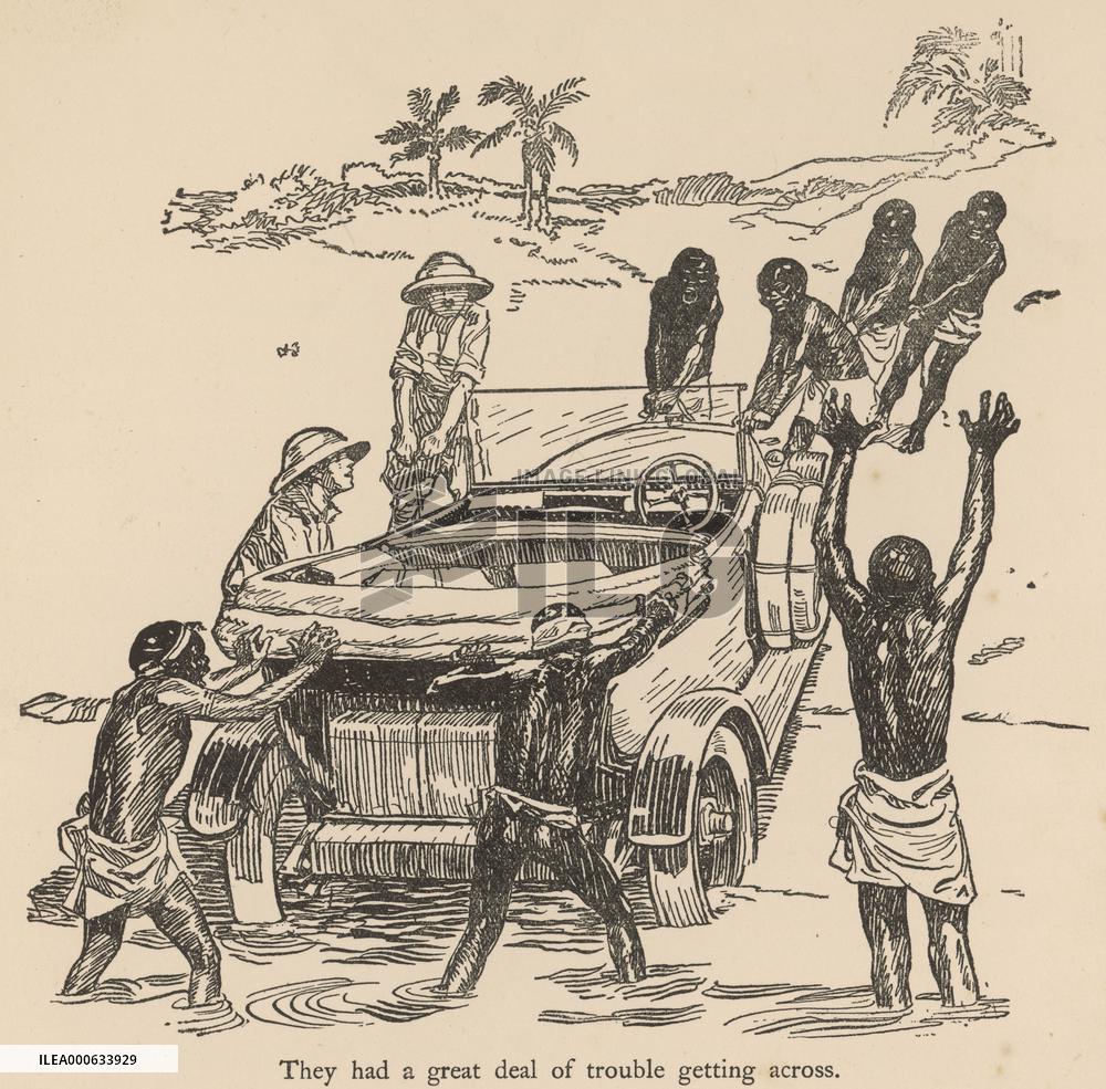 Stuck car in South Africa