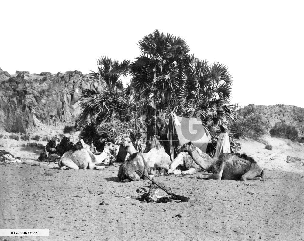 Ethiopia, an encampment c1857