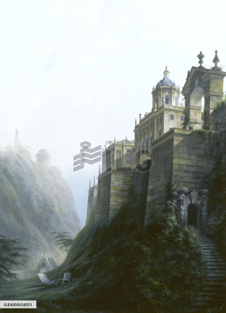 Capriccio view of Castle Howard