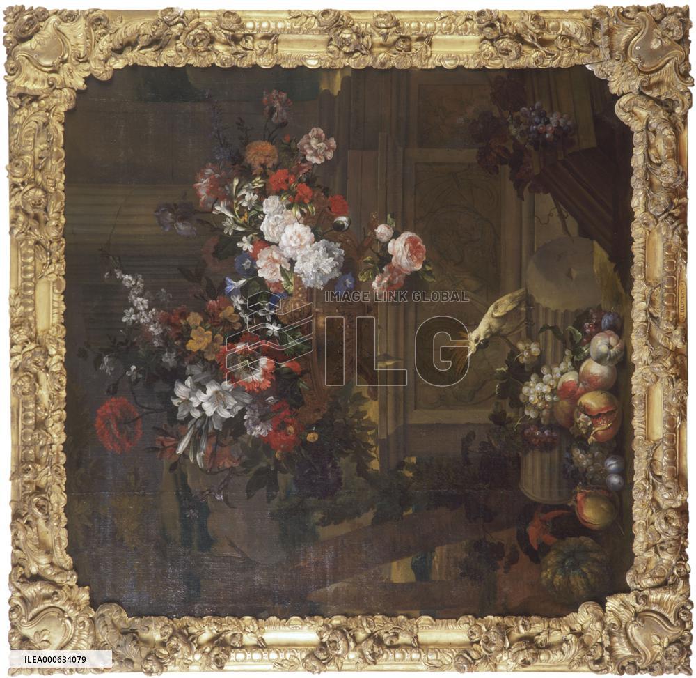Still Life of Flowers - Monnoyer
