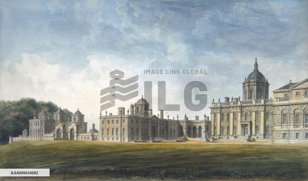 North View of Castle Howard - Buckler