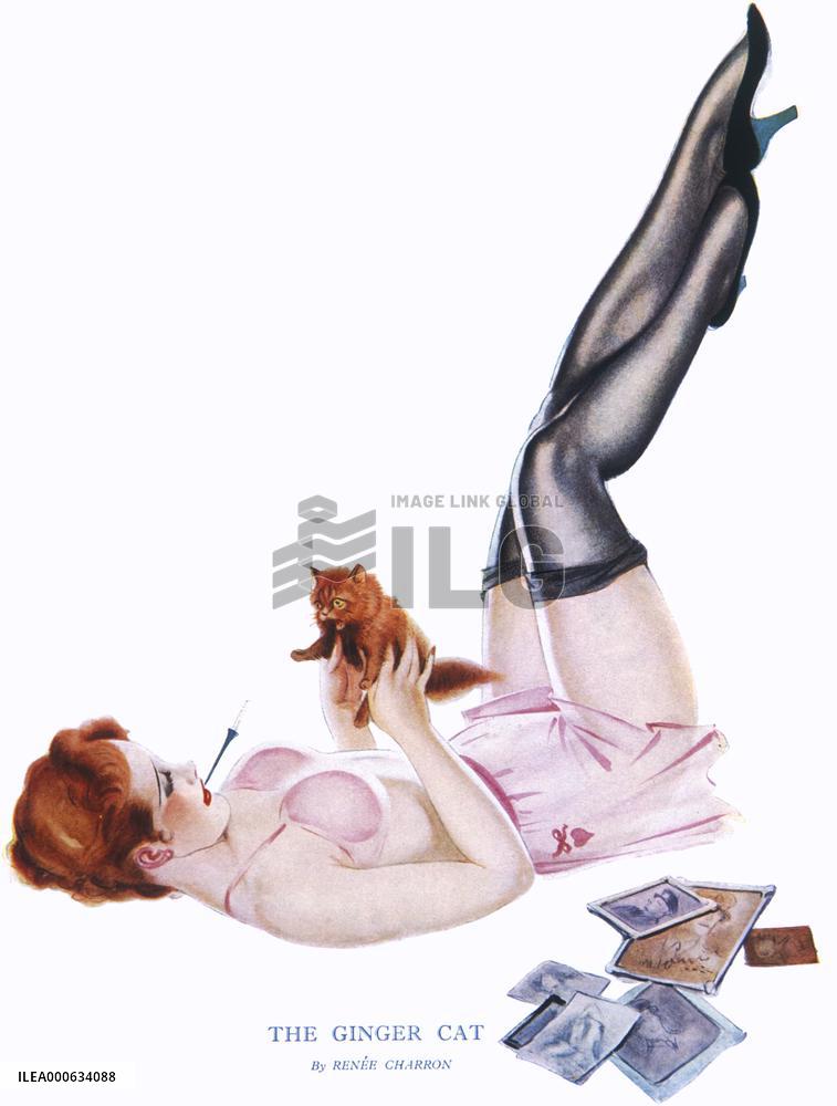 The Ginger Cat by Renee Charron