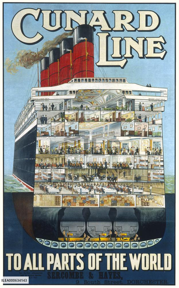 Cunard Line poster