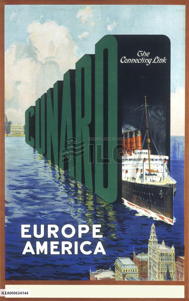 Cunard Line poster