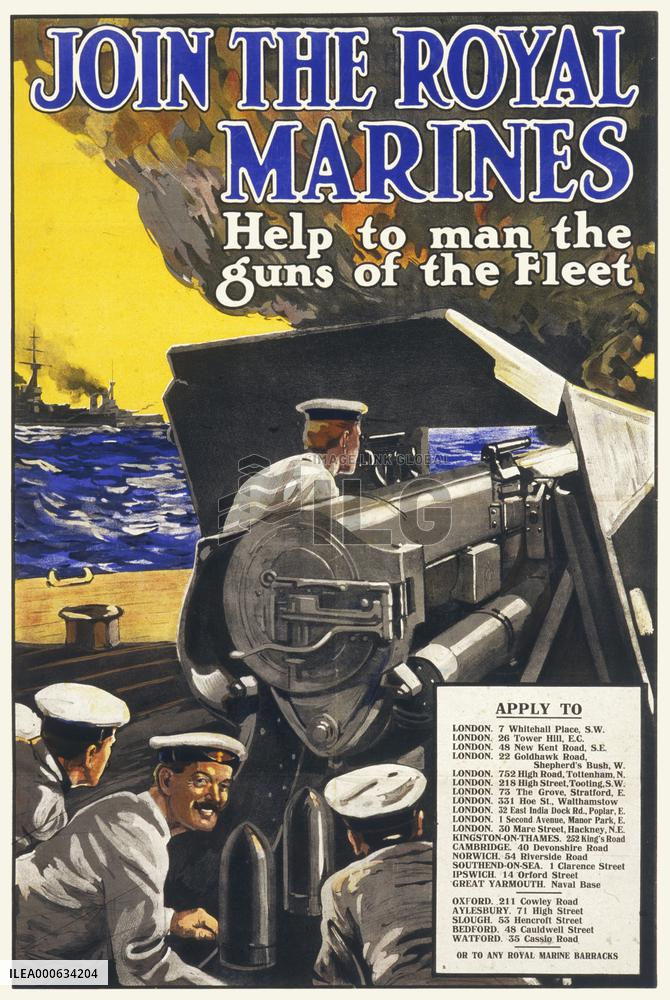 Join the Royal Marines Poster