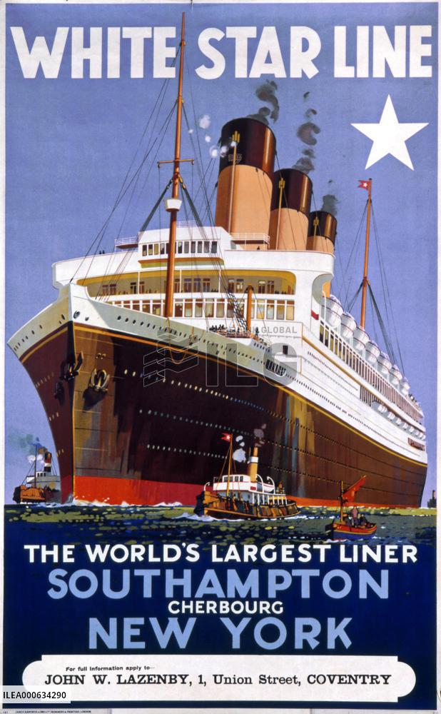 White Star Line Poster