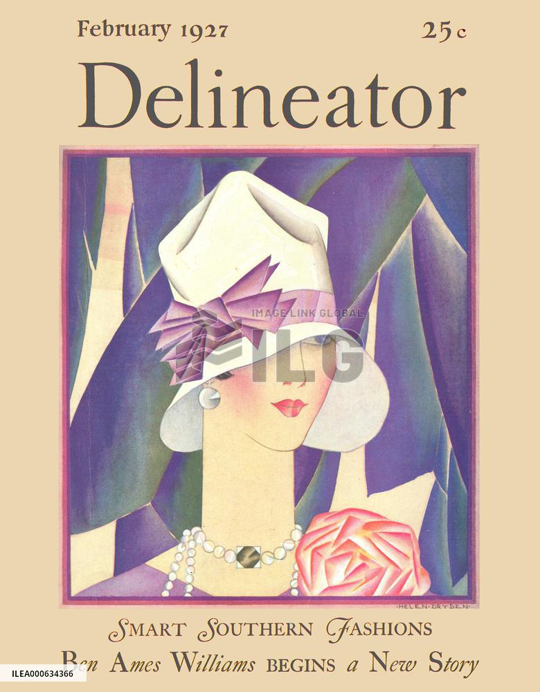 Delineator front cover, February 1927