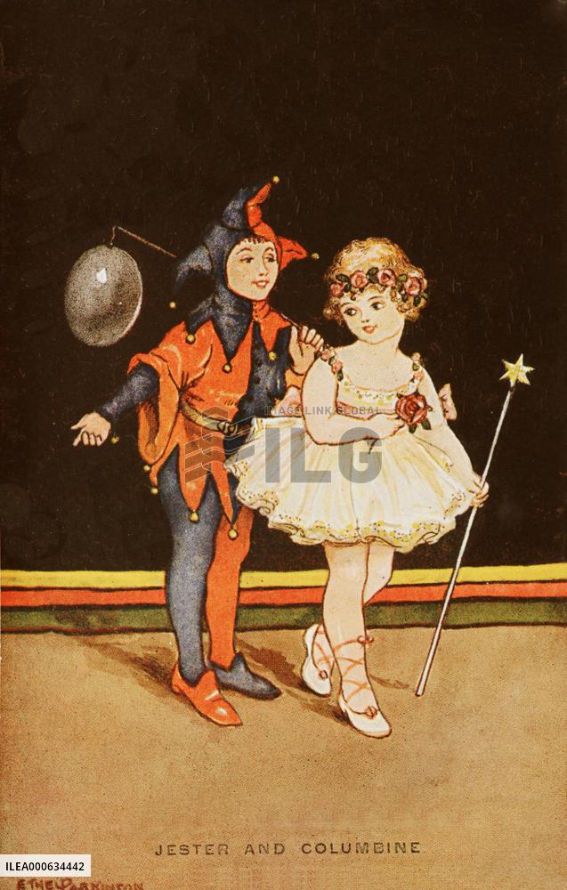 Children's Carnival - Jester and Columbine