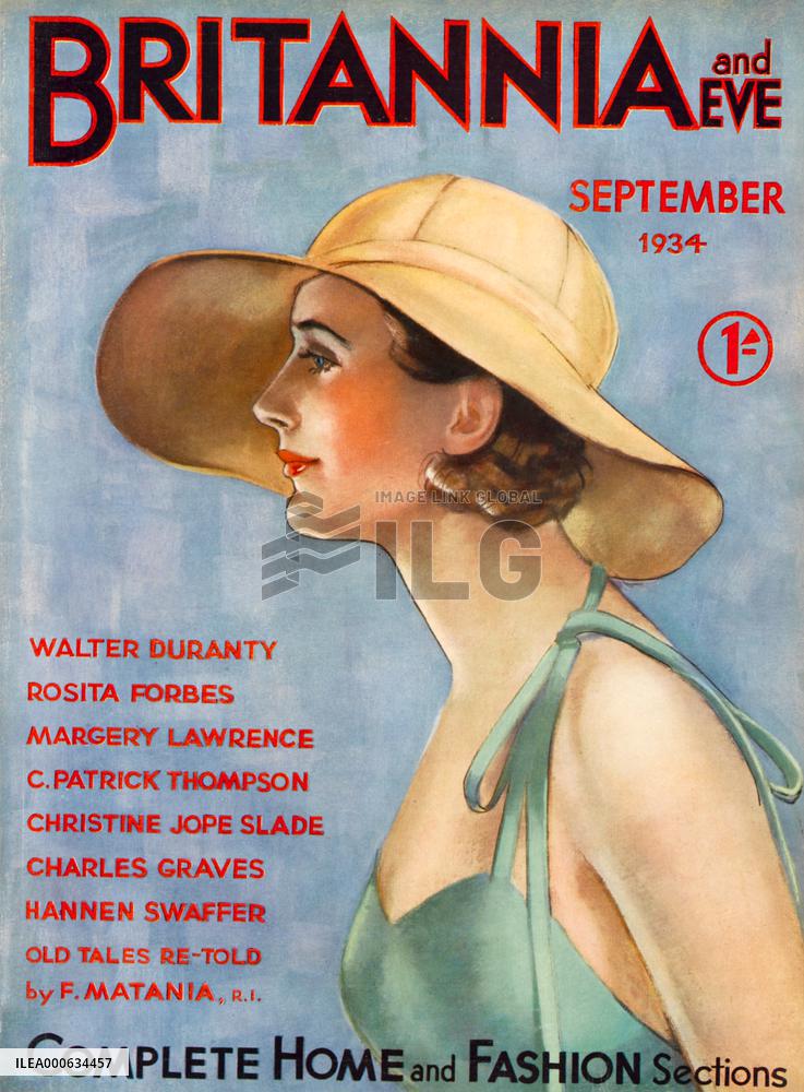 Britannia and Eve, September 1934