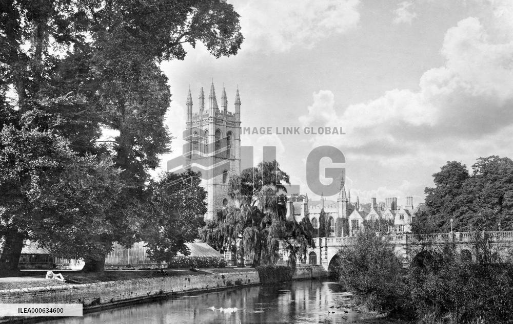 Oxford, Magdalen College 1890